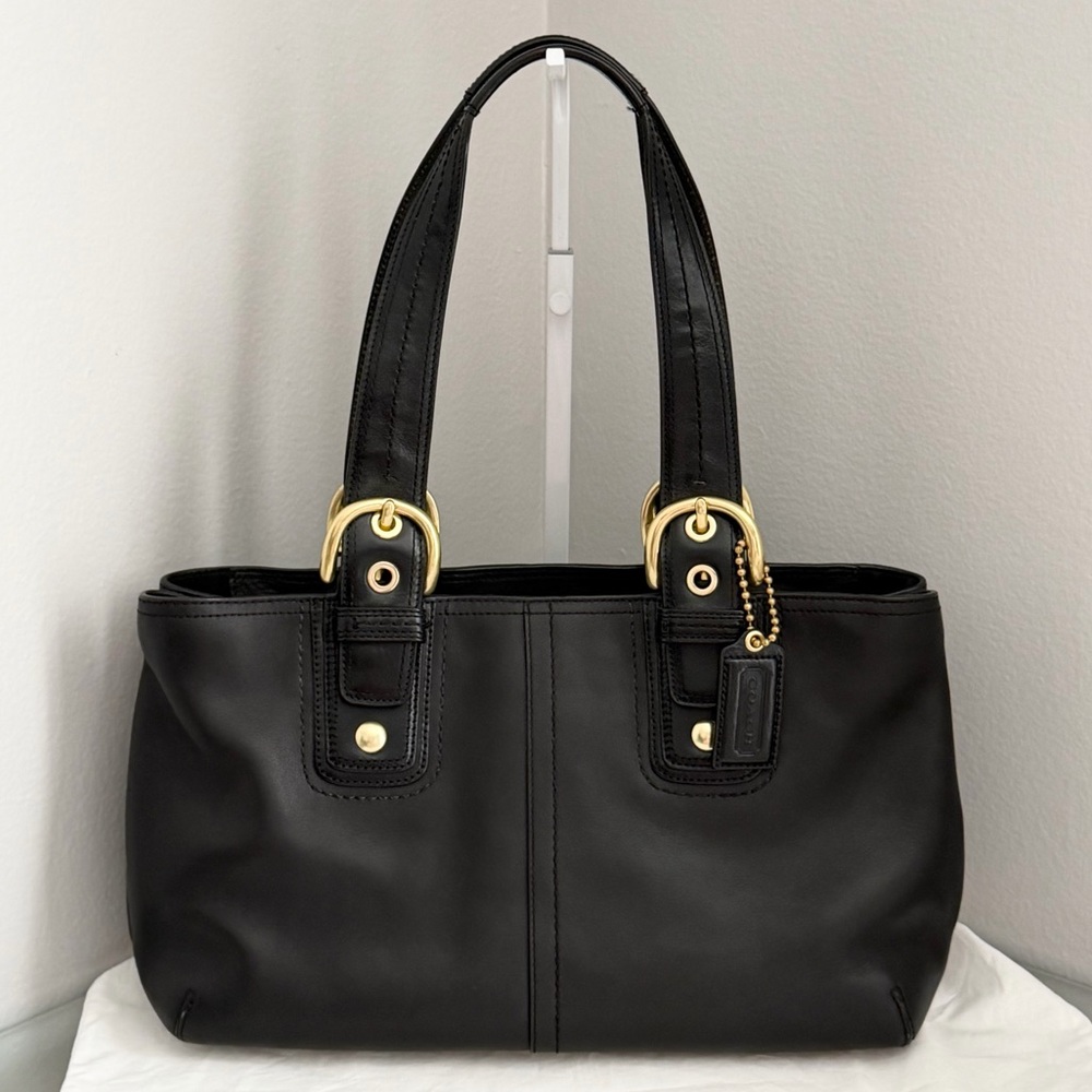 Vintage Coach Soho Leather Satchel Bag